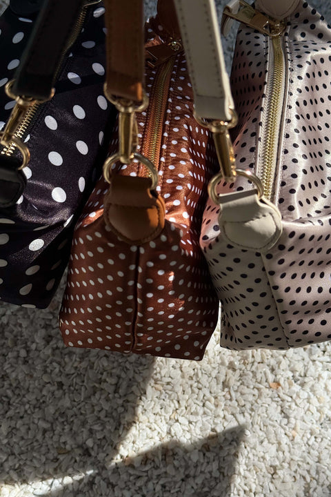 Bel Air Bag in Polka Black