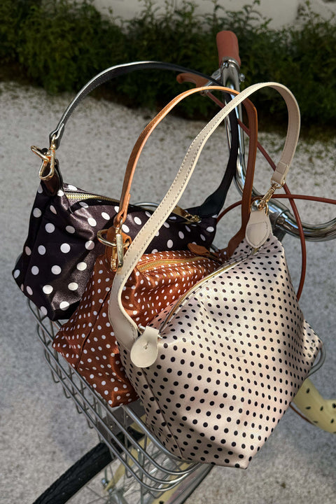 Bel Air Bag in Polka Black