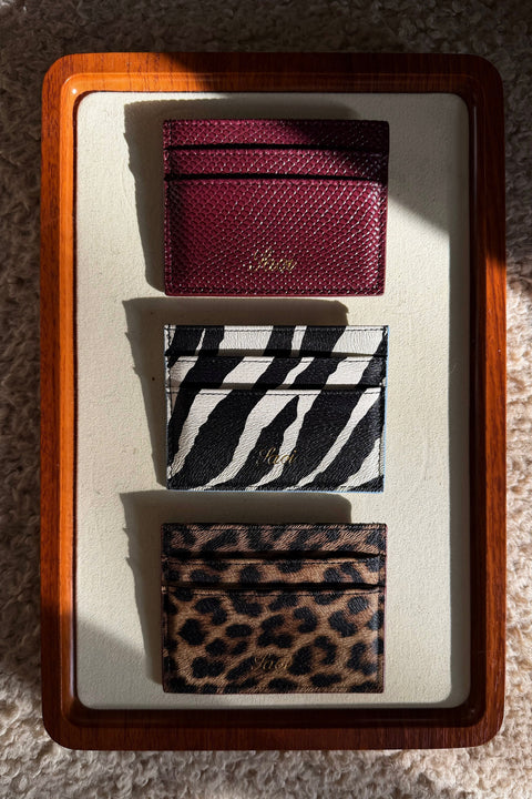 Card Holder in Mulberry