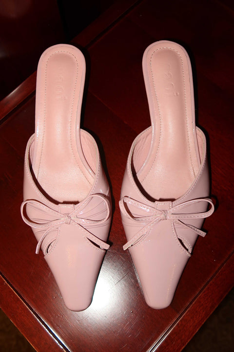 Blair Kitten Heels in Lilac