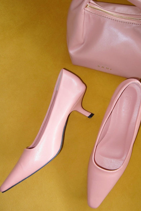 Diana Heels in Blush Pink