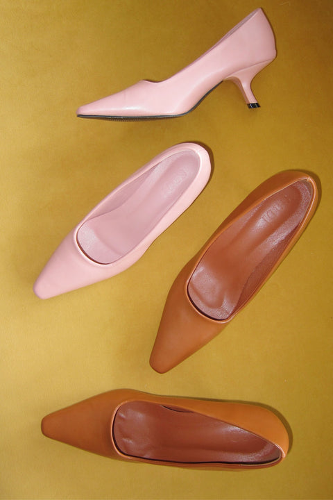 Diana Heels in Blush Pink