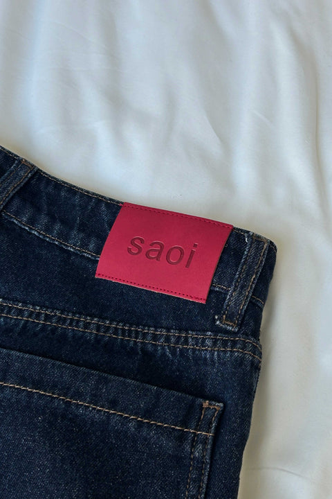 Soho Flare Jeans in Warm Blue