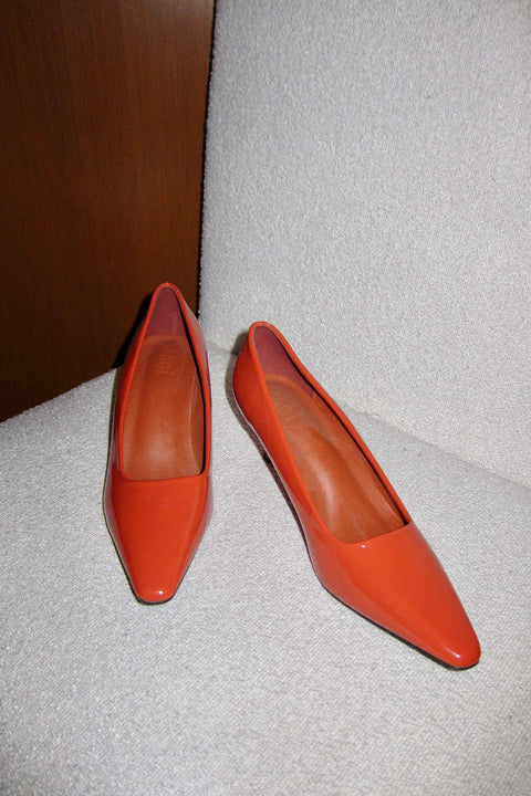 Diana Heels in Papaya