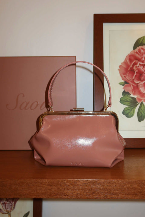 Nara Clutch in Cottage Rose