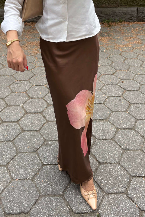 Charlotte Skirt in Sweet Brown