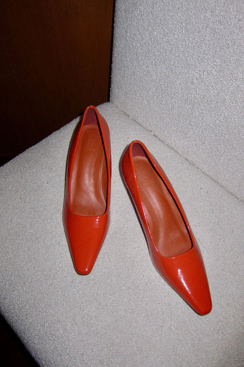 Diana Heels in Papaya