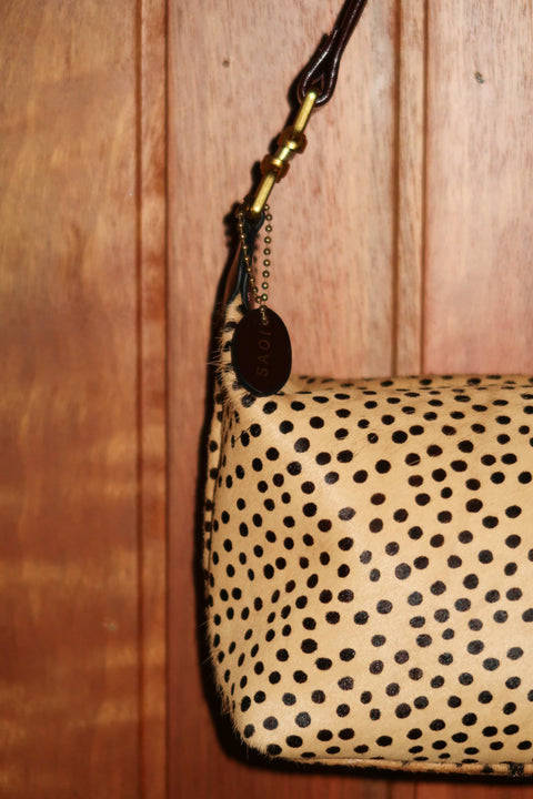 Bel Air Bag in Pony Hair Cheetah Girls