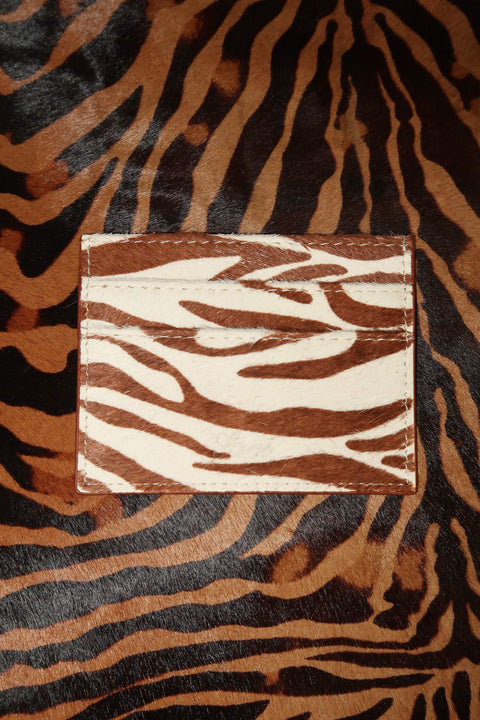 Wild Card Holder in Zebra Moment