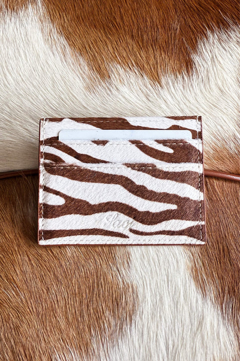 Wild Card Holder in Zebra Moment