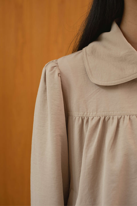 Nineties Trench in Khaki