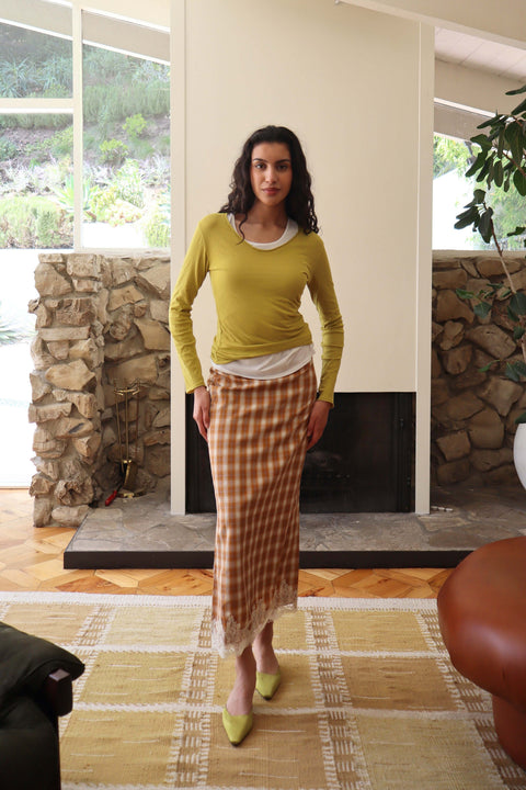 Emma Skirt in Hazel