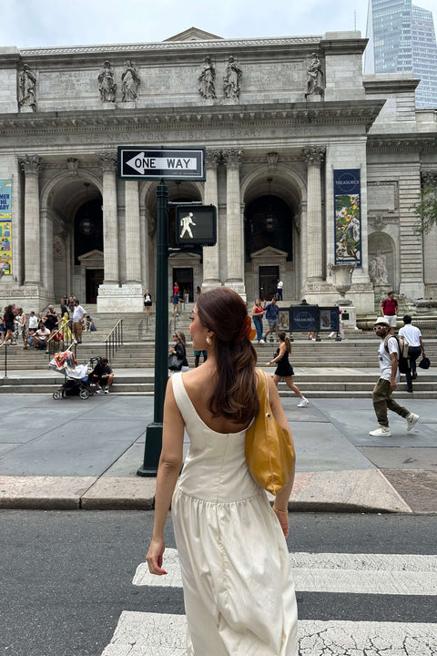 Emma Dress in Cream