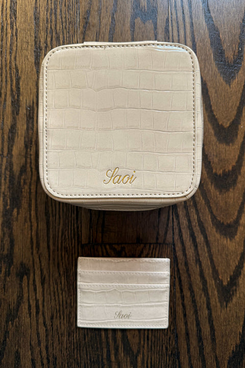 Jewellery Case in Vanilla