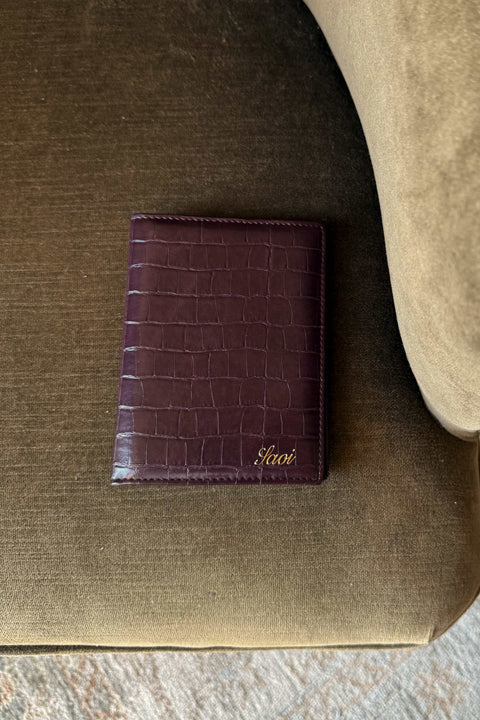 Passport Holder in Espresso