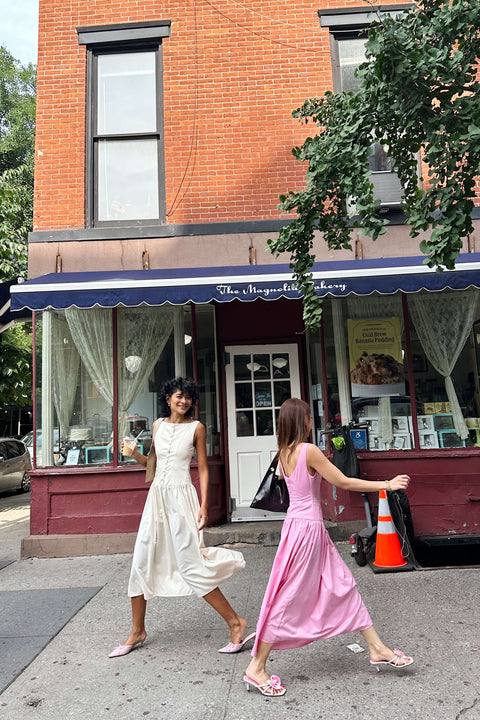 Emma Dress in Cream