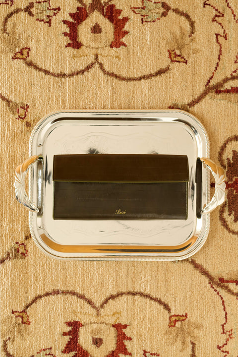 Rama Clutch in Olive