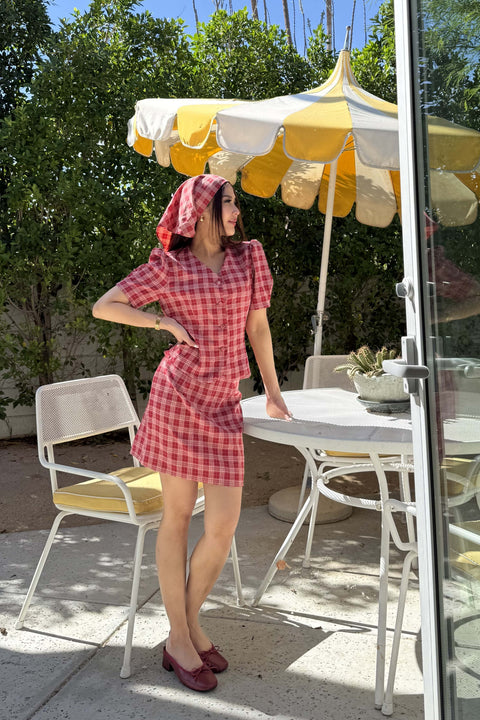 Coco Skirt in Strawberry Jam