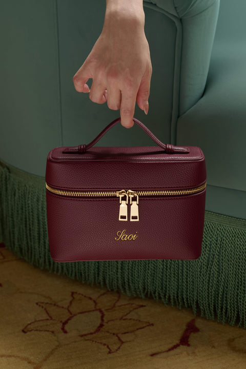 Soiree Bag in Rich Burgundy