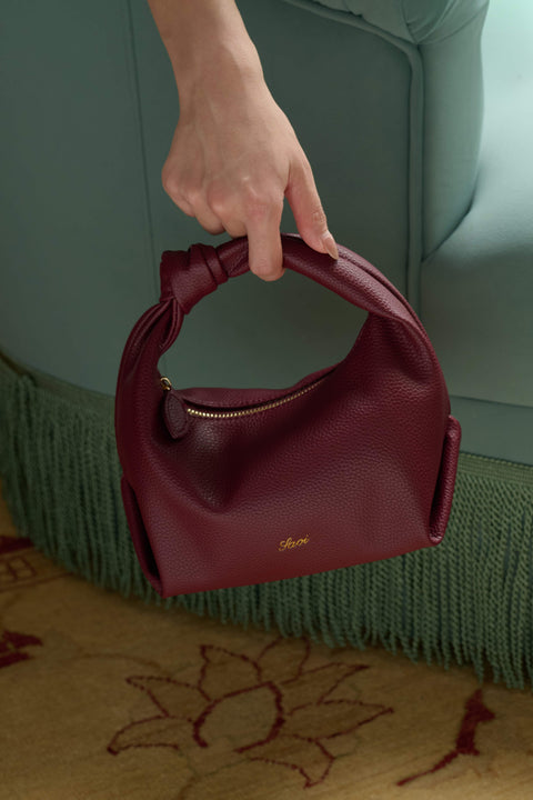 Gaia Bag in Burgundy