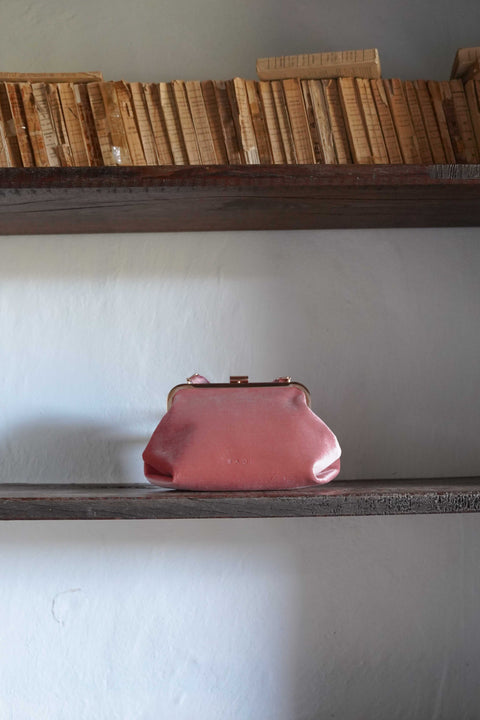 Nara Clutch in Pink Salt