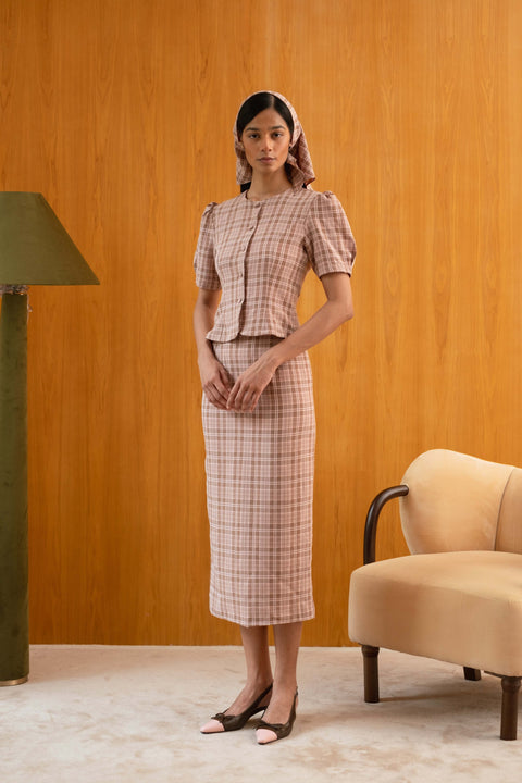 Coco Skirt in Pink Salt
