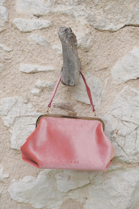 Nara Clutch in Pink Salt