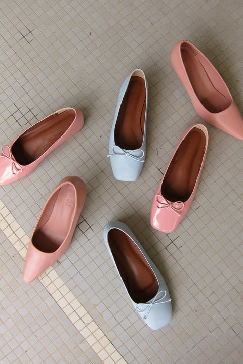 Poppy Ballet Flats in Pink