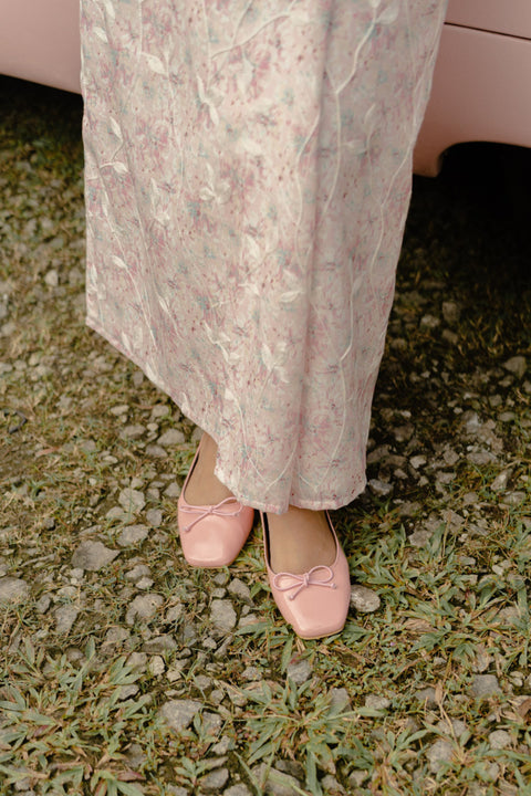 Poppy Ballet Flats in Pink