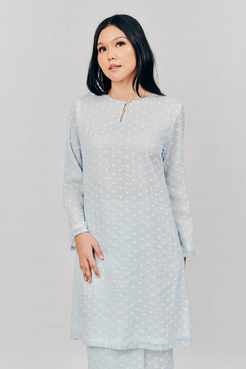 Kurung Klasik in Tenang Hati Blue